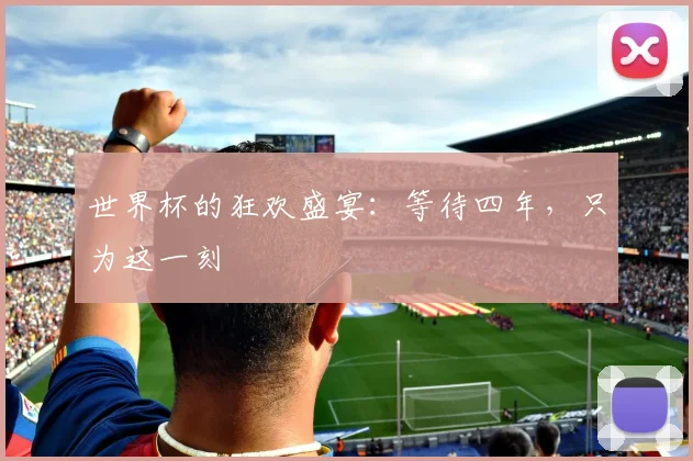 世界杯的狂欢盛宴：等待四年，只为这一刻