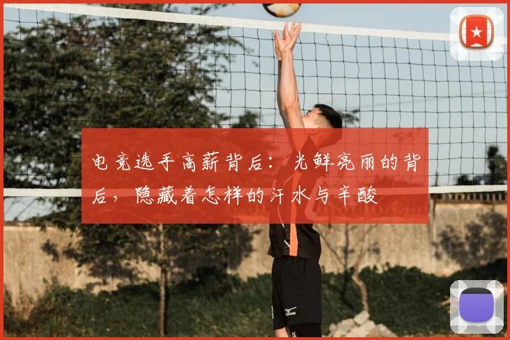 电竞选手高薪背后:光鲜亮丽的背后,隐藏着怎样的汗水与辛酸